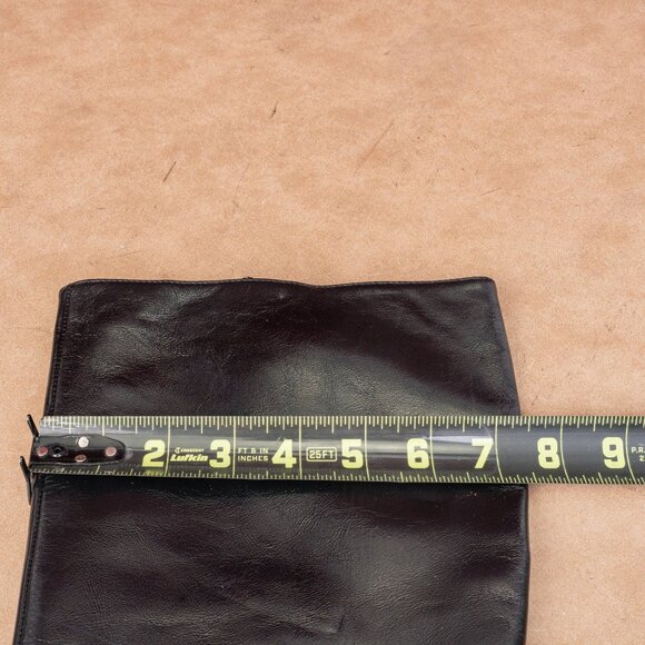 Jeffrey Campbell Women Black Leather The Band Retro 90s Y2K Platform Boots sz 9. - Picture 7 of 9